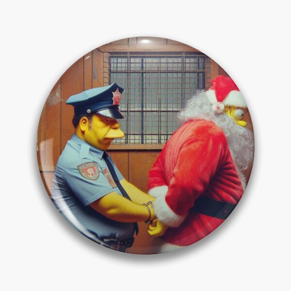 Item preview, Ho-Ho-Hold the Donuts: North Pole Detention, Channel 7 Static designed and sold by Print Fiction.