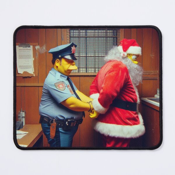 Item preview, Ho-Ho-Hold the Donuts: North Pole Detention, Channel 7 Static designed and sold by Print Fiction.