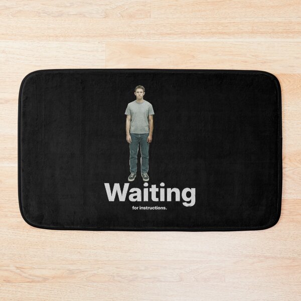 Item preview, Waiting for Instructions – Gen Z Meme – Passive Dry Humor designed and sold by Badsketchclub.