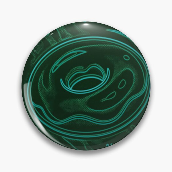 Item preview, Toxic Nebula Donut – Blacklight Glaze designed and sold by MRC4Studio.