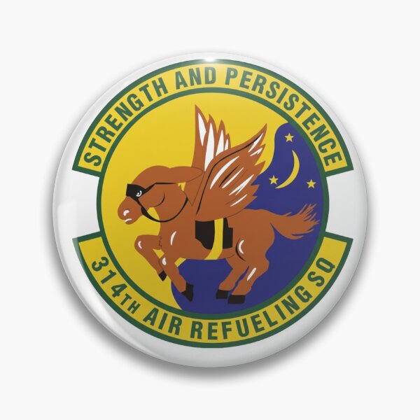 Item preview, 314th ARS "Strength and Persistence" Pegasus Patch designed and sold by CharlieDesings.