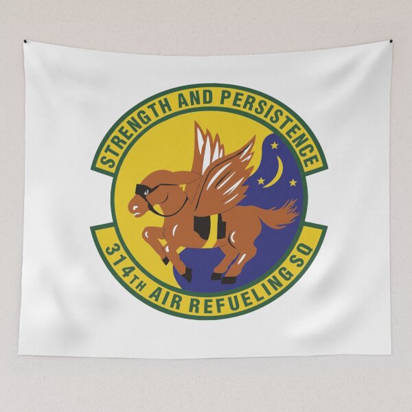 Item preview, 314th ARS "Strength and Persistence" Pegasus Patch designed and sold by CharlieDesings.