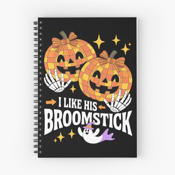 Item preview, I Like His Broomstick He Likes My Pumpkins Couples Halloween7  designed and sold by MyzoToyota.