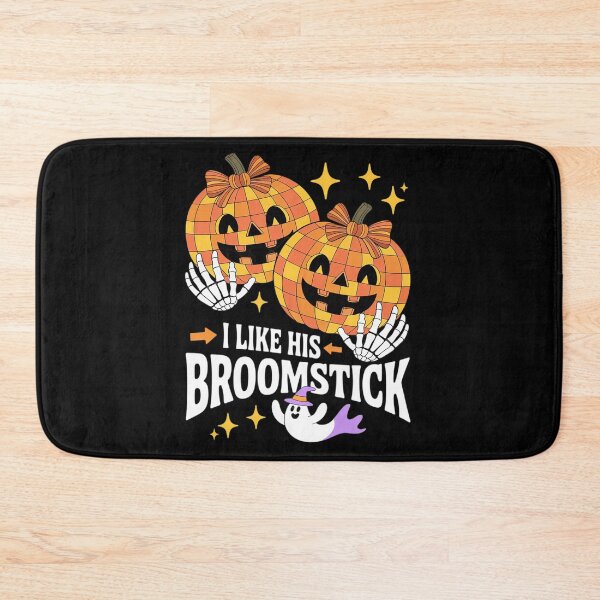 Item preview, I Like His Broomstick He Likes My Pumpkins Couples Halloween7 designed and sold by MyzoToyota.