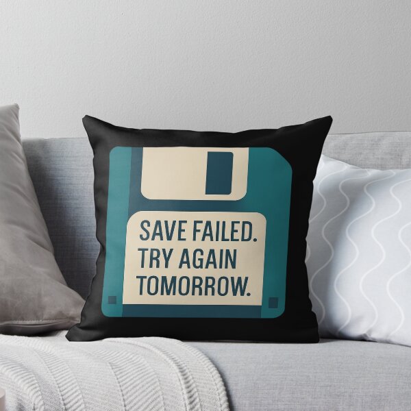 Item preview, Retro Floppy Disk - Save Failed Funny Tech Quote designed and sold by MKreative Studio.