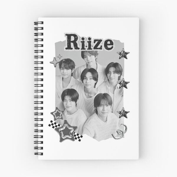 Item preview, Riize Kpop Boy group Celebrity Illustration korean pop art Scrapbook Collage Cozy Y2K Vintage Design designed and sold by AJUNICE STUDIO.