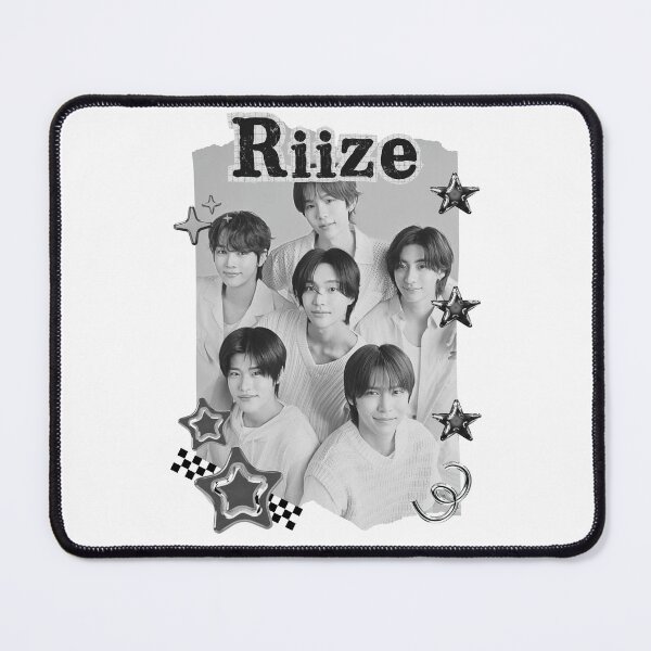 Item preview, Riize Kpop Boy group Celebrity Illustration korean pop art Scrapbook Collage Cozy Y2K Vintage Design designed and sold by AJUNICE STUDIO.