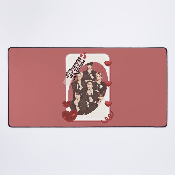 Item preview, Riize Kpop Boy group Celebrity Illustration korean pop art Scrapbook Collage Red Aesthetic Collage Design designed and sold by AJUNICE STUDIO.