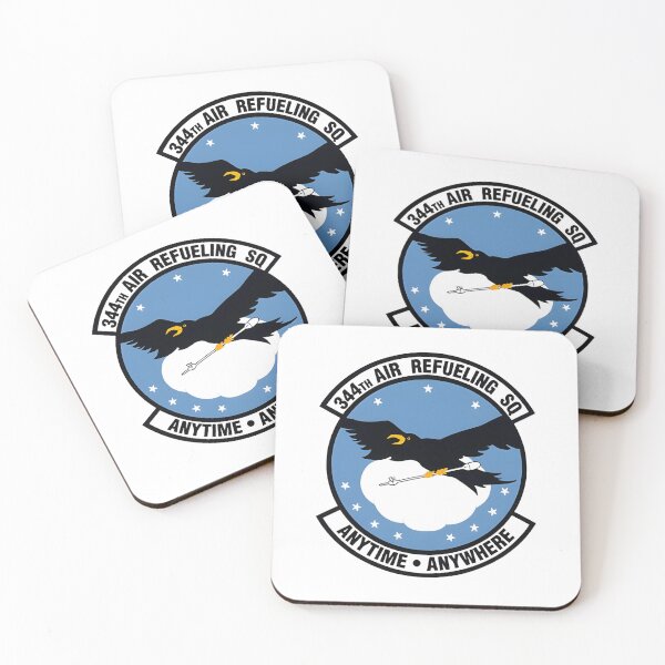Item preview, 344th ARS "Anytime Anywhere" Black Bird Patch designed and sold by CharlieDesings.