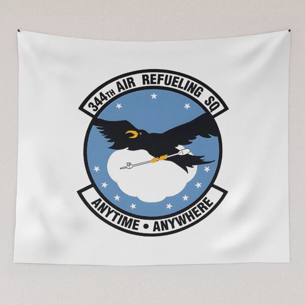 Item preview, 344th ARS "Anytime Anywhere" Black Bird Patch designed and sold by CharlieDesings.