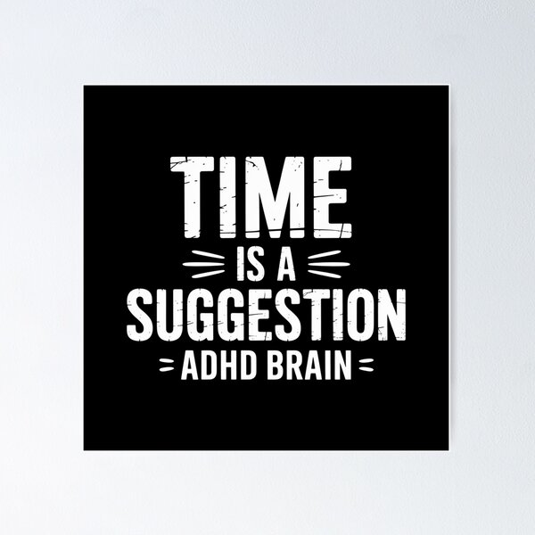 Item preview, Time Is a Suggestion designed and sold by theartfulaspie.