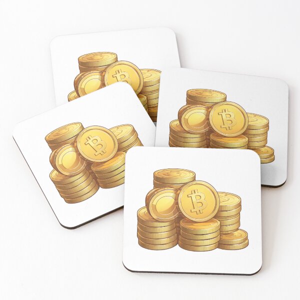 Item preview, Bitcoin Crypto Gold Coins Financial Market Digital Currency Blockchain Investment Wealth Profit Money Growth Banking Success Fintech Capital Business Economy designed and sold by Mimoshi ⭐⭐⭐⭐⭐.