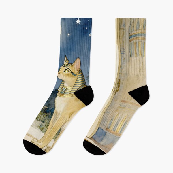 Item preview, Lunar Cat – Guardian of the Threshold designed and sold by SoniaSarkali.