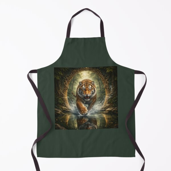 Item preview, Tiger Reflection Guardian – GeoWild Portal Wildlife Art designed and sold by GeoWild Designs.