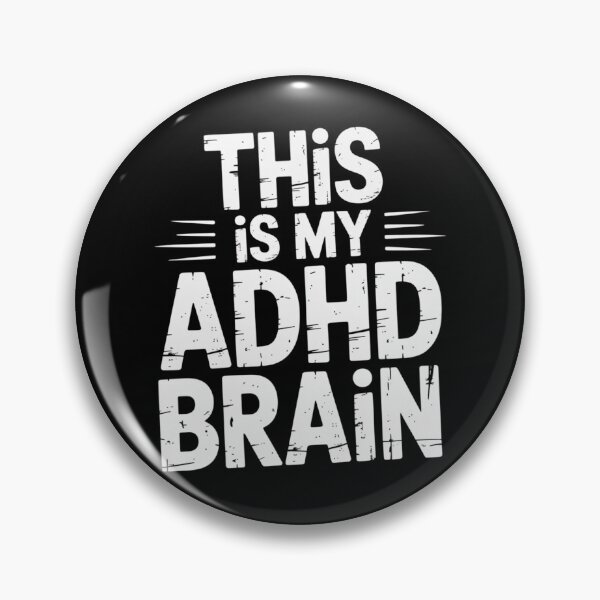 Item preview, This Is My ADHD Brain designed and sold by theartfulaspie.