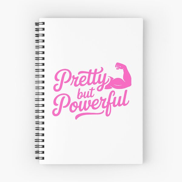 Item preview, Pretty But Powerful! Pink Musccular Girl designed and sold by PMCreative.