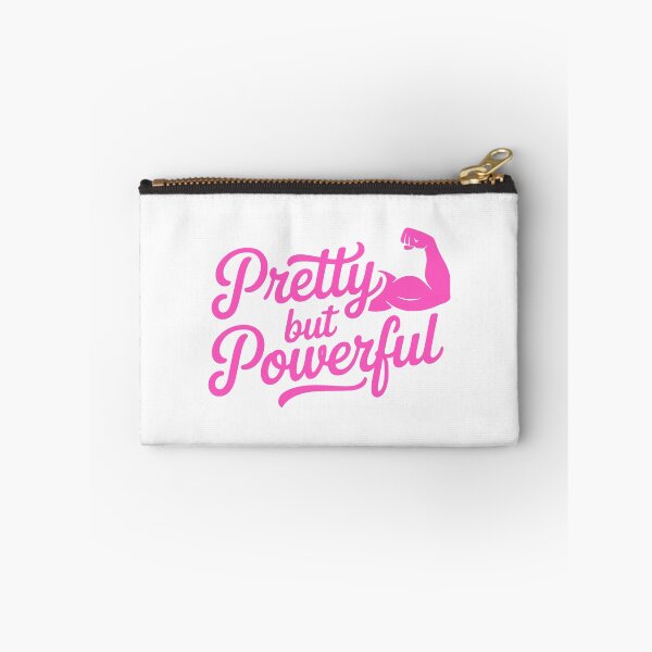 Item preview, Pretty But Powerful! Pink Musccular Girl designed and sold by PMCreative.
