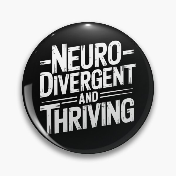 Item preview, Neurodivergent and Thriving designed and sold by theartfulaspie.