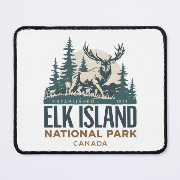 Item preview, Elk Island National Park - Canada designed and sold by GoodOldVintage.