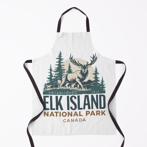 Item preview, Elk Island National Park - Canada designed and sold by GoodOldVintage.