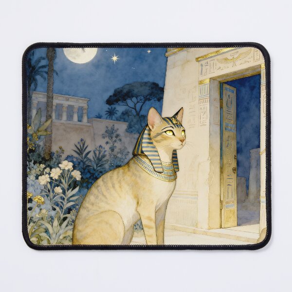 Item preview, Lunar Cat – Guardian of the Threshold designed and sold by SoniaSarkali.