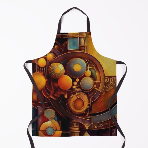 Item preview, Run the Engine Steampunk Mechanical Art Painting designed and sold by Jirka Svetlik, Studio Illuvision.