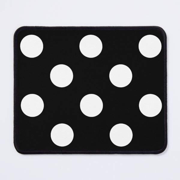 Item preview, Simply Elegant Black and White Polka Dots Pattern designed and sold by WD-Artist.