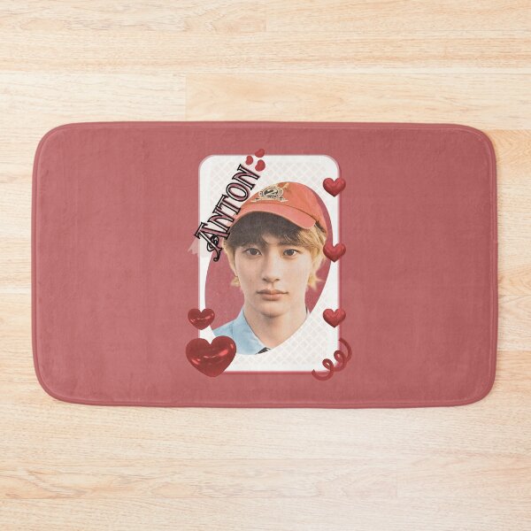 Item preview, Riize Anton Kpop Boy group Celebrity Illustration korean pop art Scrapbook Collage Red Aesthetic Collage Design designed and sold by AJUNICE STUDIO.