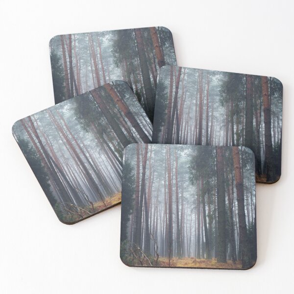Item preview, Misty Mystery of the Dense Pine Woods designed and sold by coyoteink.