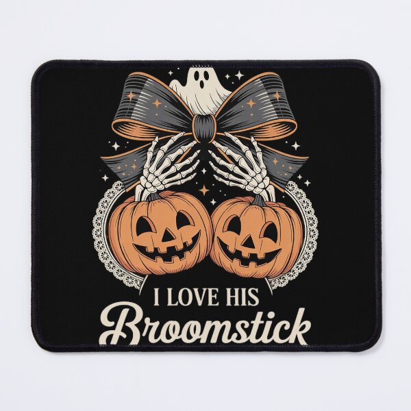 Item preview, I Love His Broomstick He Like My Pumpkins Halloween Couples0  designed and sold by MyzoToyota.