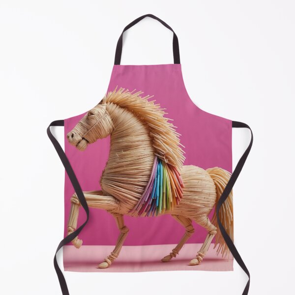 Item preview, Straw Unicorn with Rainbow Mane designed and sold by DavidePoggio.