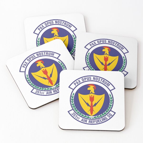 Item preview, 351st ARS "Pax Opus Nostrum" Bomb & Lightning Patch designed and sold by CharlieDesings.
