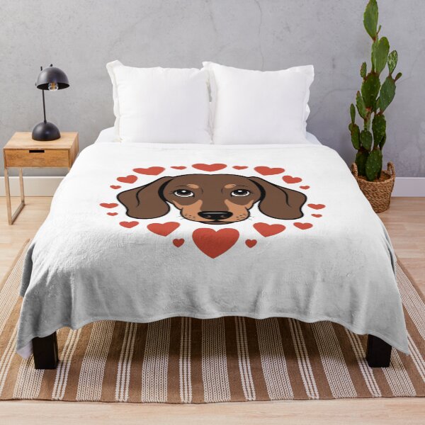 Item preview, Valentine's Day dachshund designed and sold by jkrphoto.