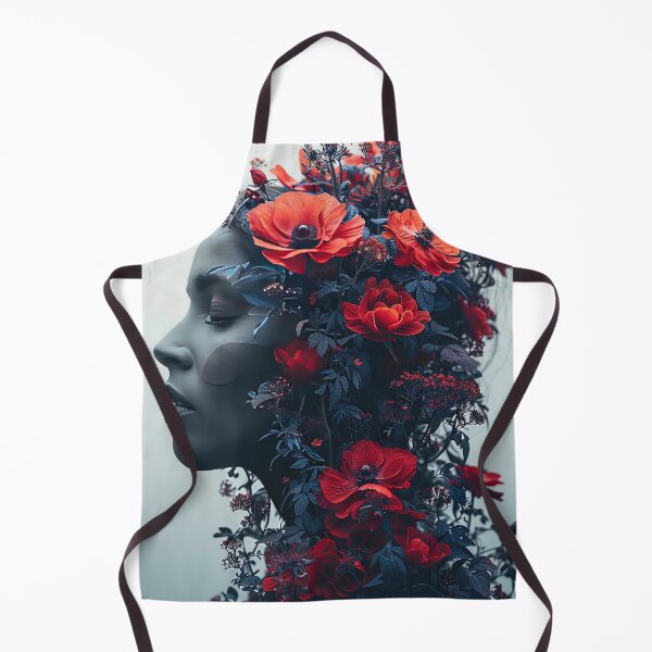 Item preview, woman with flowers designed and sold by EgonZ9.