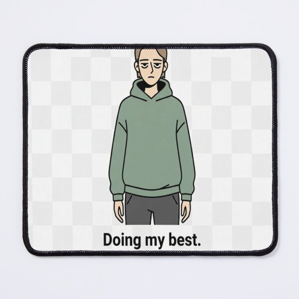 Item preview, Title: Doing My Best. That’s The Tweet. | Minimalist Tired Vibe Meme T-Shirt designed and sold by Brajrani.