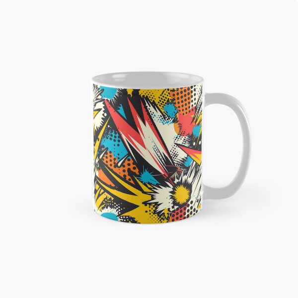 Item preview, Vibrant Pop Art Graffiti Seamless Pattern 14 designed and sold by CharlieDesings.