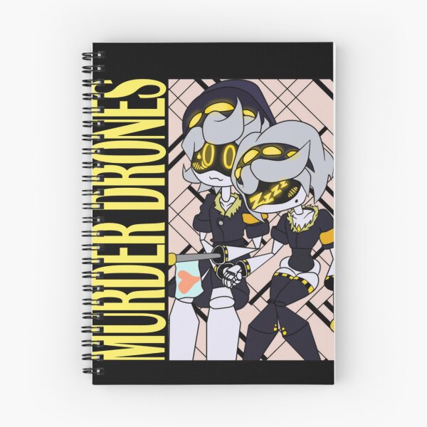 Item preview, Murder Drones Twin Drone Duo Stylized Cyberpunk Anime Illustration designed and sold by UlisesWrigh.