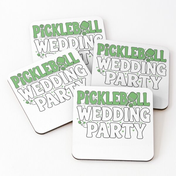 Item preview, Pickleball Wedding Party– Fun  Wedding Weekend Tee designed and sold by FitEnvy.