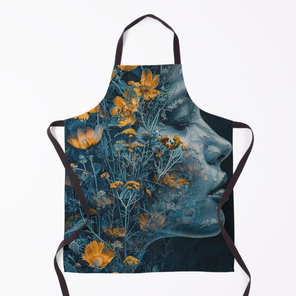 Item preview, woman with flowers close up designed and sold by EgonZ9.