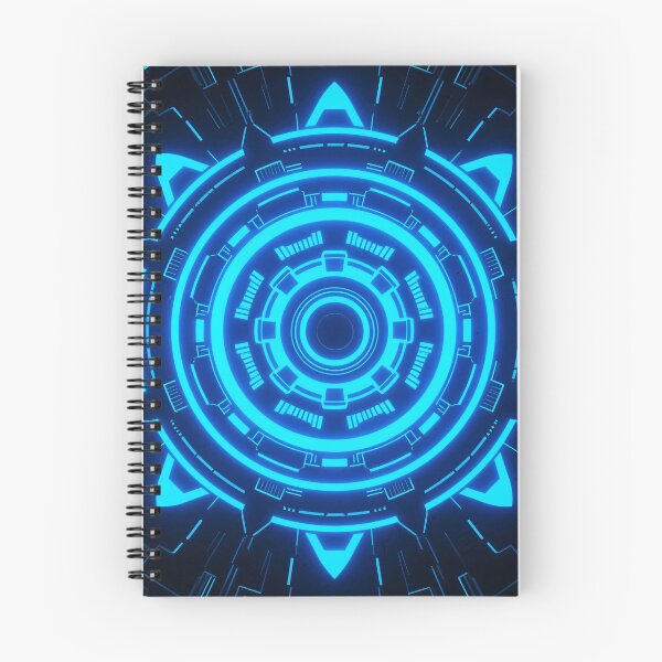 Item preview, Futuristic Blue Neon HUD Interface Technology Sci-Fi Circle Abstract Cyberpunk Digital Communication Electronic Connection Data Network Background designed and sold by Mimoshi ⭐⭐⭐⭐⭐.