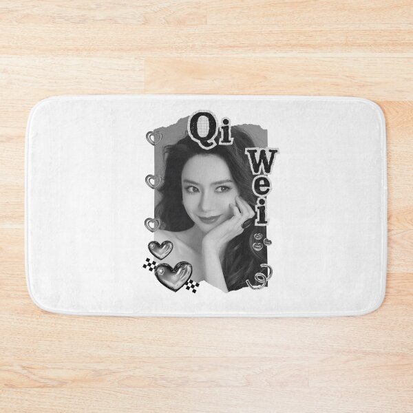 Item preview, Qi Wei (戚薇) Chinese Actress Art Chinese Celebrity Illustration Black and White Collage Digital Art Portrait designed and sold by AJUNICE STUDIO.