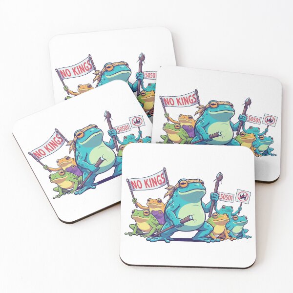 Item preview, No Kings Frog Revolution designed and sold by Owcomm.