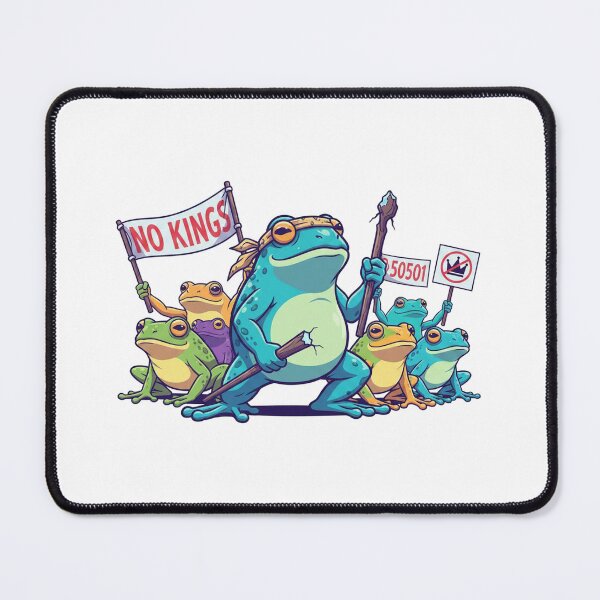 Item preview, No Kings Frog Revolution designed and sold by Owcomm.