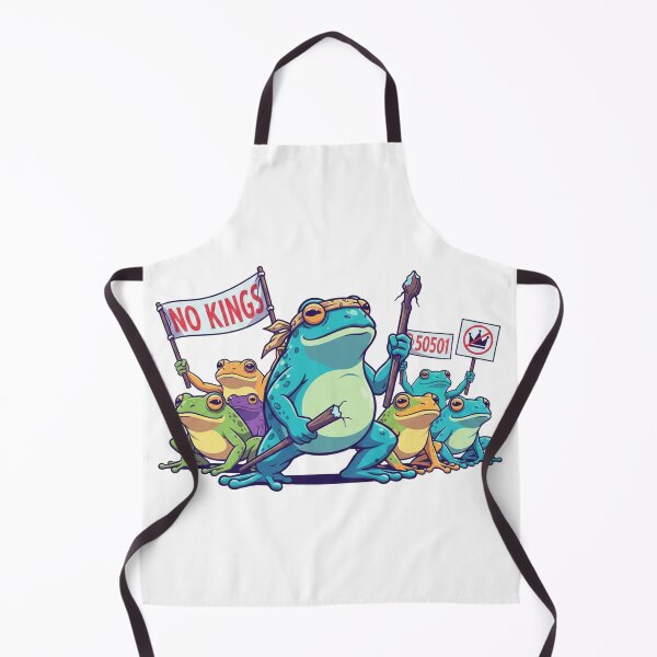 Item preview, No Kings Frog Revolution designed and sold by Owcomm.