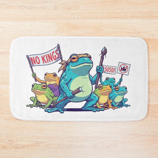 Item preview, No Kings Frog Revolution designed and sold by Owcomm.