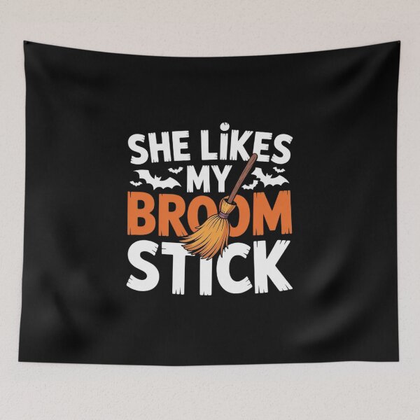 Item preview, Mens She Likes My Broomstick He Likes My Pumpkins2  designed and sold by MyzoToyota.