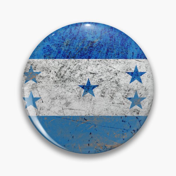 Item preview, Honduras Flag Metal Texture | Honduran metal design designed and sold by RoyalMerchantShop.