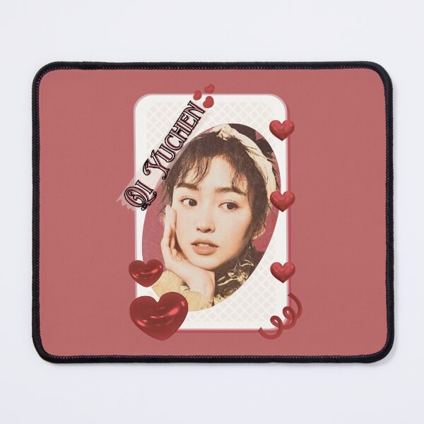 Item preview, Qi Yuchen (戚雨辰) Portrait Chinese Actress Art Chinese Celebrity Illustration portrait illustration Red Aesthetic Collage Design designed and sold by AJUNICE STUDIO.