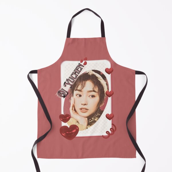 Item preview, Qi Yuchen (戚雨辰) Portrait Chinese Actress Art Chinese Celebrity Illustration portrait illustration Red Aesthetic Collage Design designed and sold by AJUNICE STUDIO.