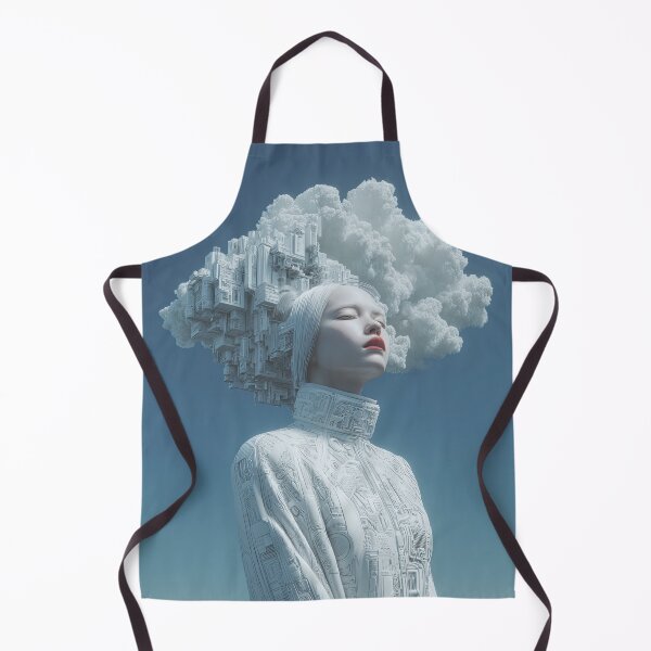 Item preview, woman with head in the clouds designed and sold by EgonZ9.